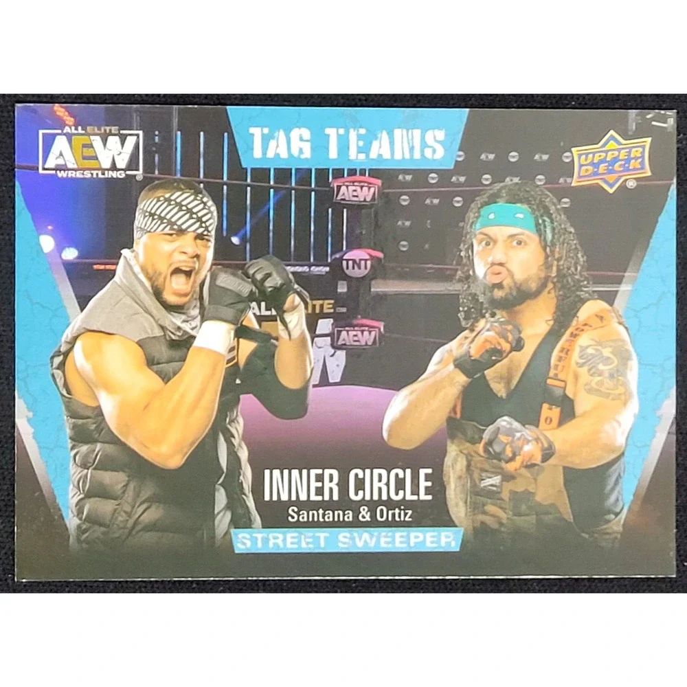 2021 UPPER DECK AEW INNER CIRCLE TAG‎ TEAMS FINISHER SP INSERT